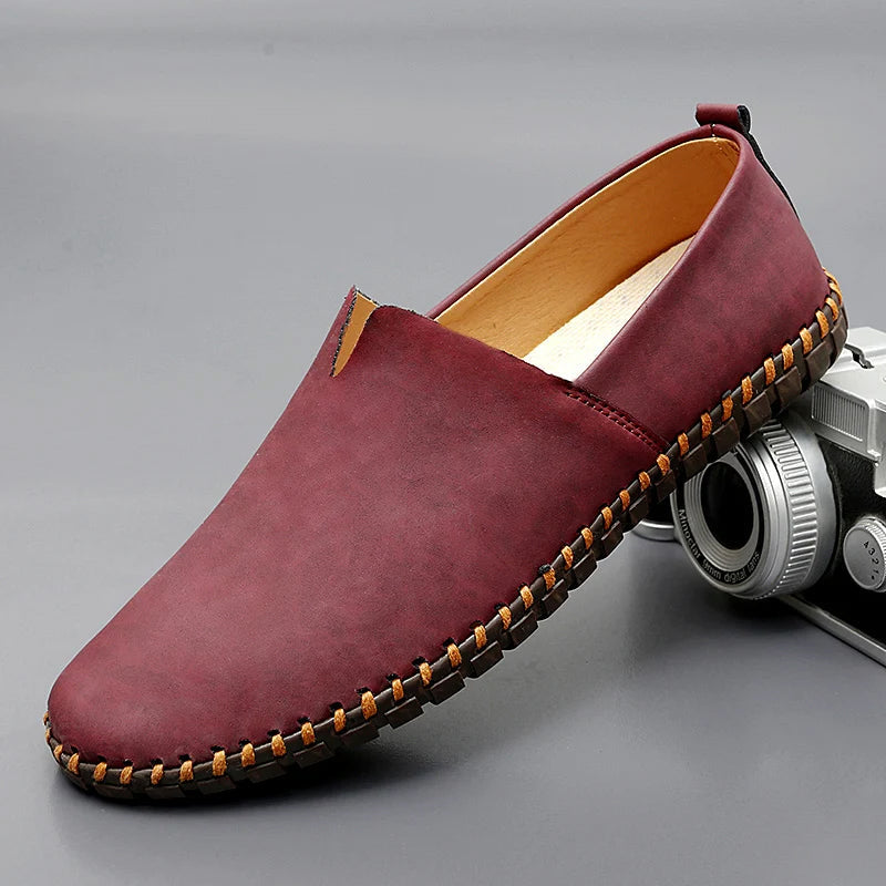 Herresko Loafers Klassisk Stil 2