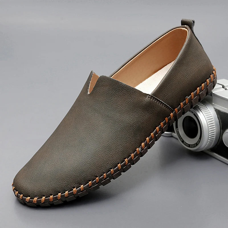 Herresko Loafers Klassisk Stil 4