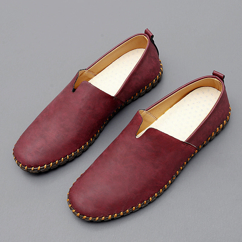 Herresko Loafers Klassisk Stil 6