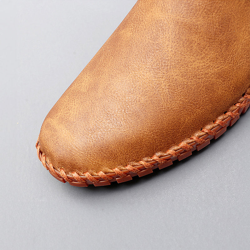 Herresko Loafers Klassisk Stil 8