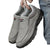 Herresko Loafers Retro Håndlaget Lær og Tekstil Fritidssko 0