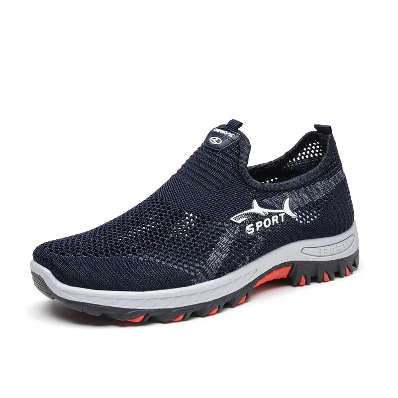 Herresko Mesh Lettvekt Sneakers Casual 6