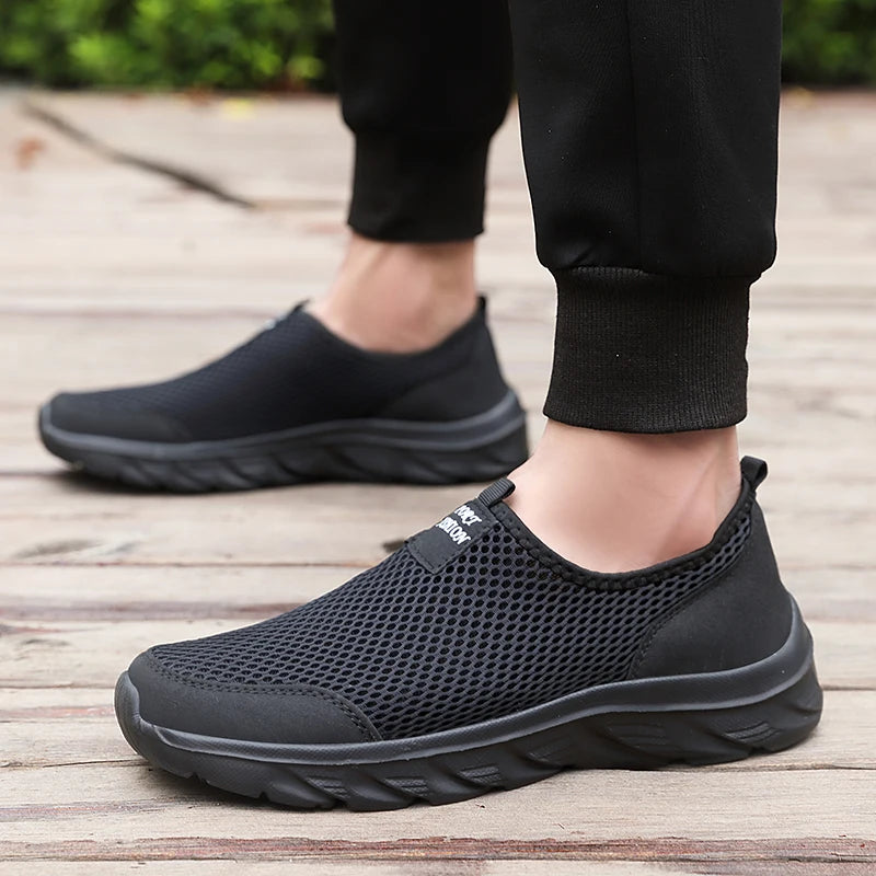 Herresko Slip-On Lettvekt Pustende Utendørs 4