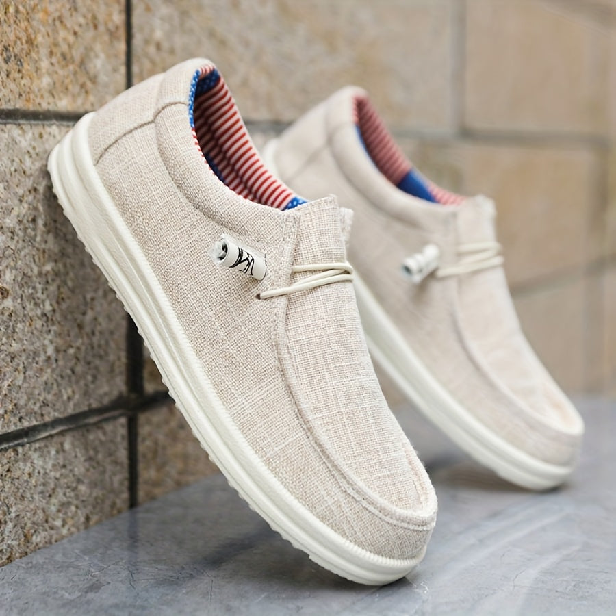 Herresko Slip-on med Elastiske Detaljer for Avslappet Stil 3