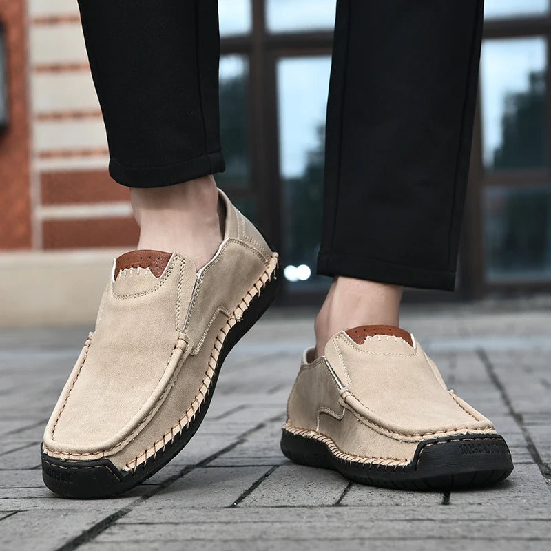 Herresko Slip On Komfortable Mokkasiner 4