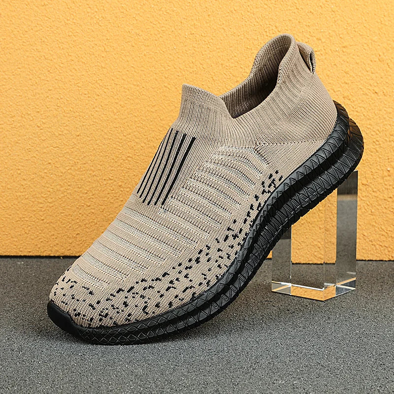 Herresko Utendørs Lettvektige Pustende Slip-On Tekstil 6