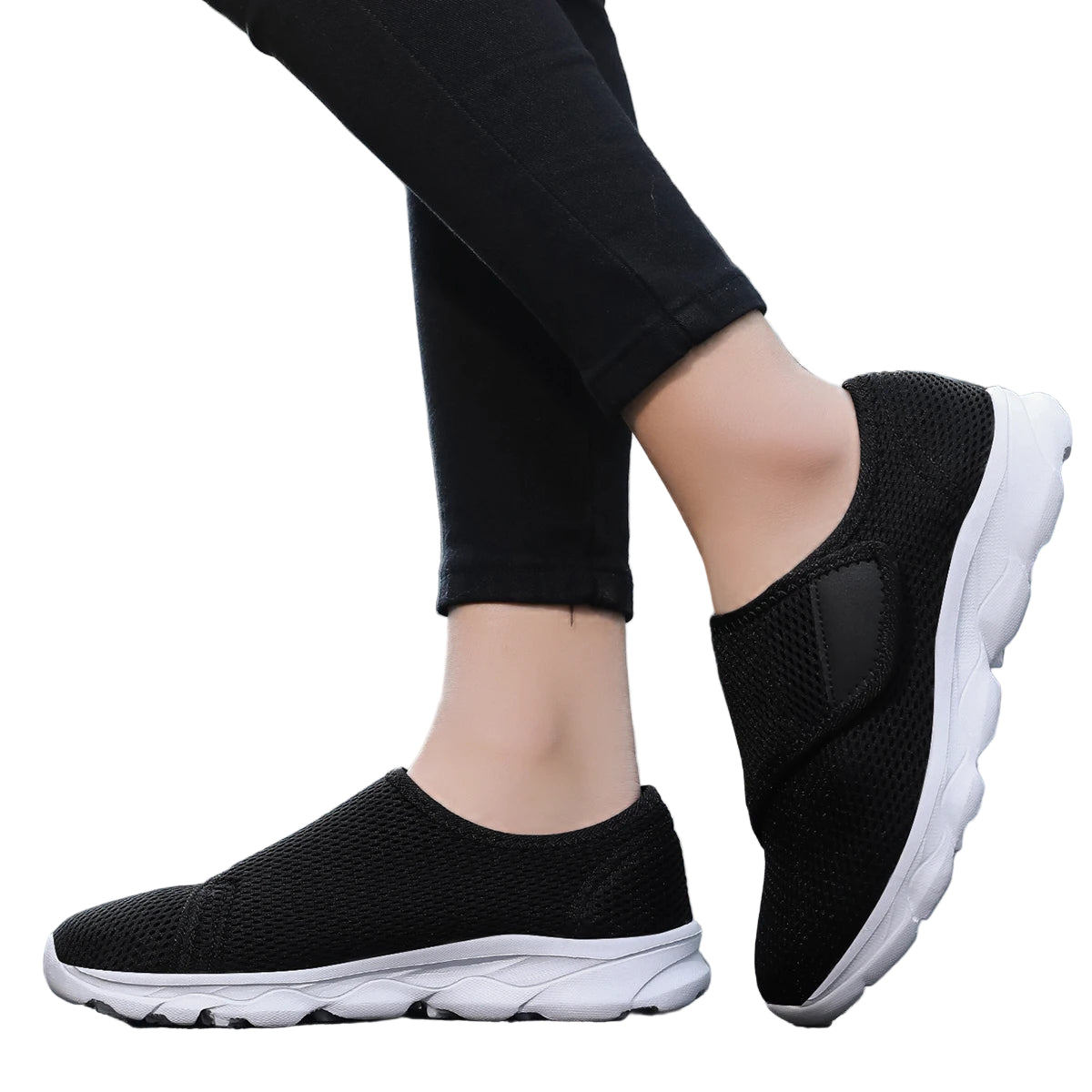 Herresko for Vidde Føtter Komfortabel Gå Sko Mykt Stoff 3