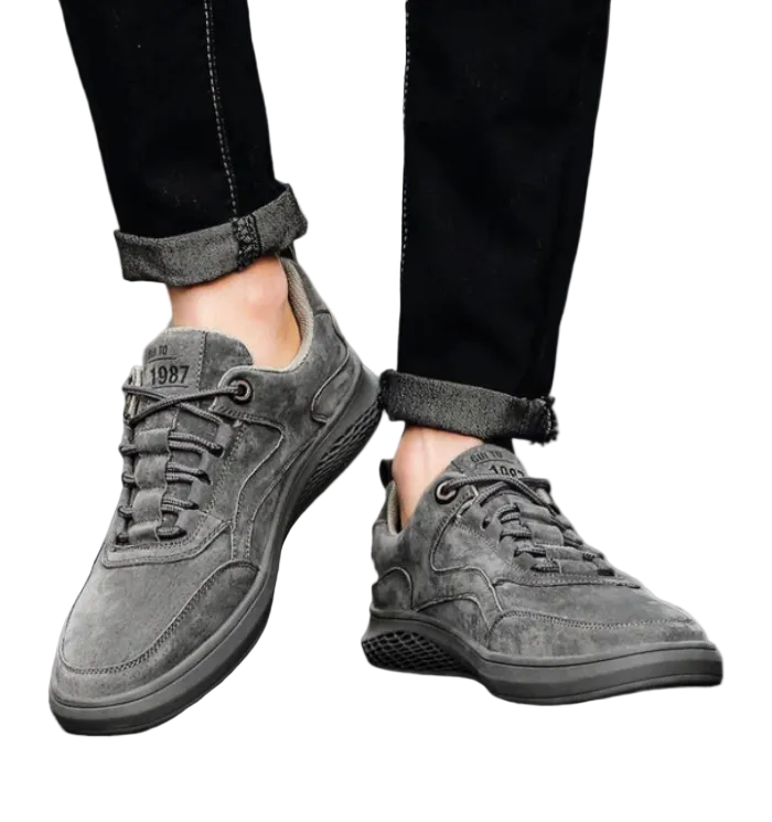Herresneakers Lave Tidløst Design Moderne Stiltrekk 0