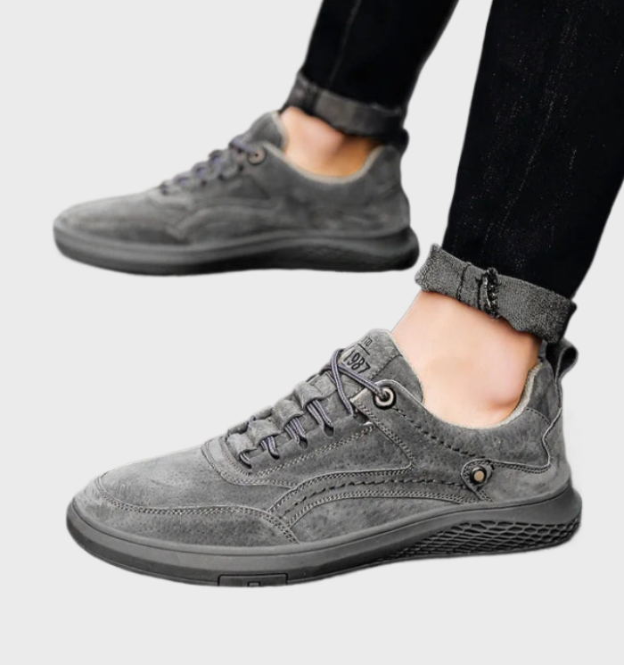 Herresneakers Lave Tidløst Design Moderne Stiltrekk 2
