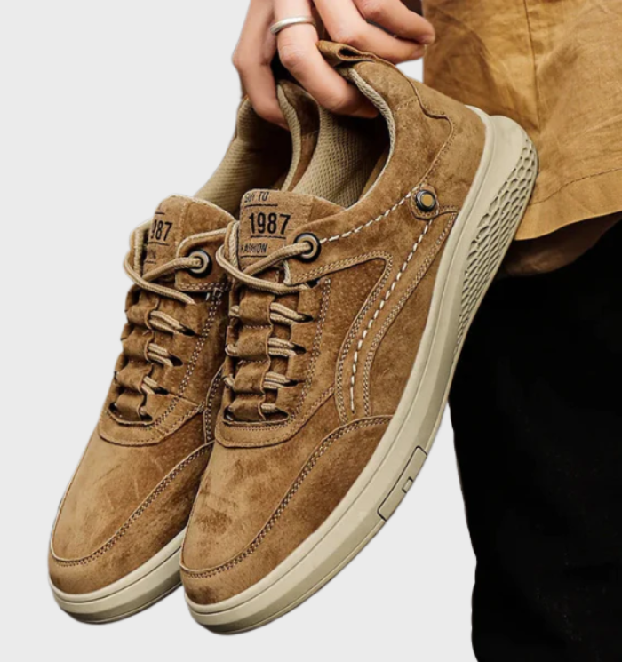 Herresneakers Lave Tidløst Design Moderne Stiltrekk 3