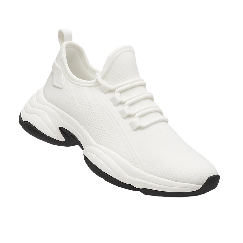 Herresneakers med skjult heving - Elegant og minimalistisk design 0
