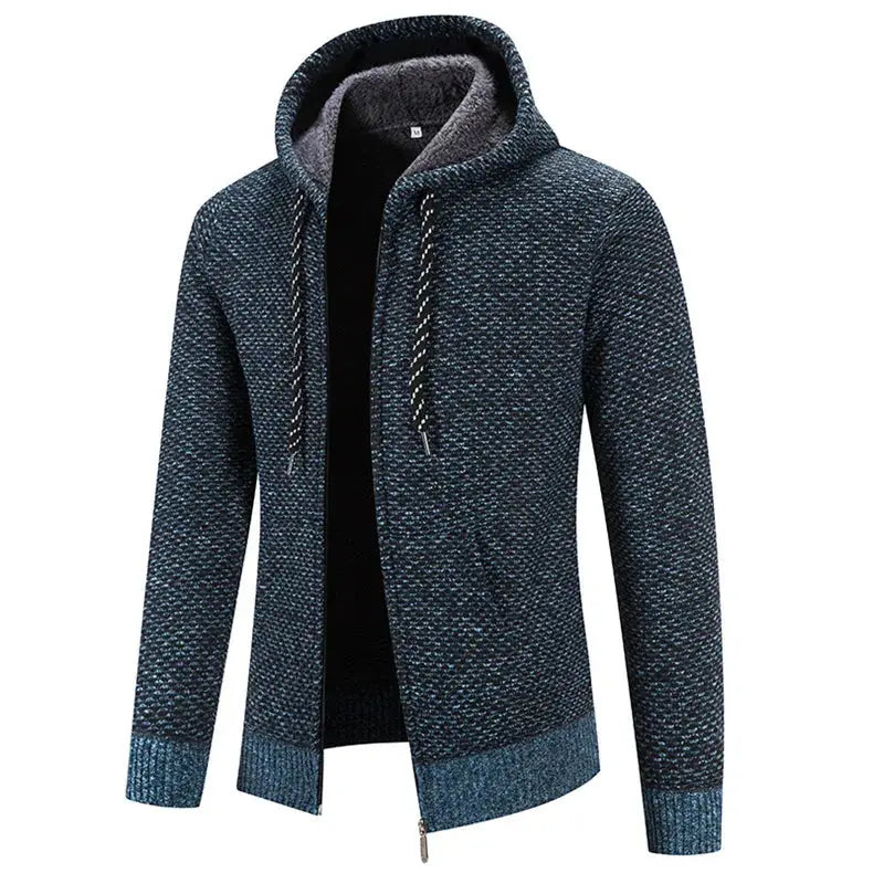 Hettegenser Herre Komfortabel Design med Dobbel Kappe 3