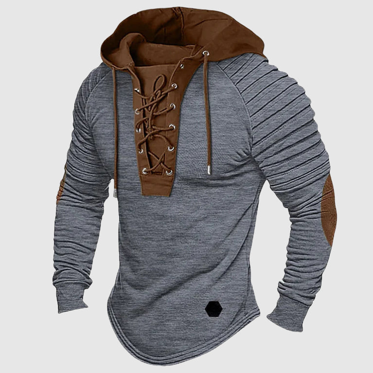 Hettegenser Herre med Snøring Urban Sporty Design 1