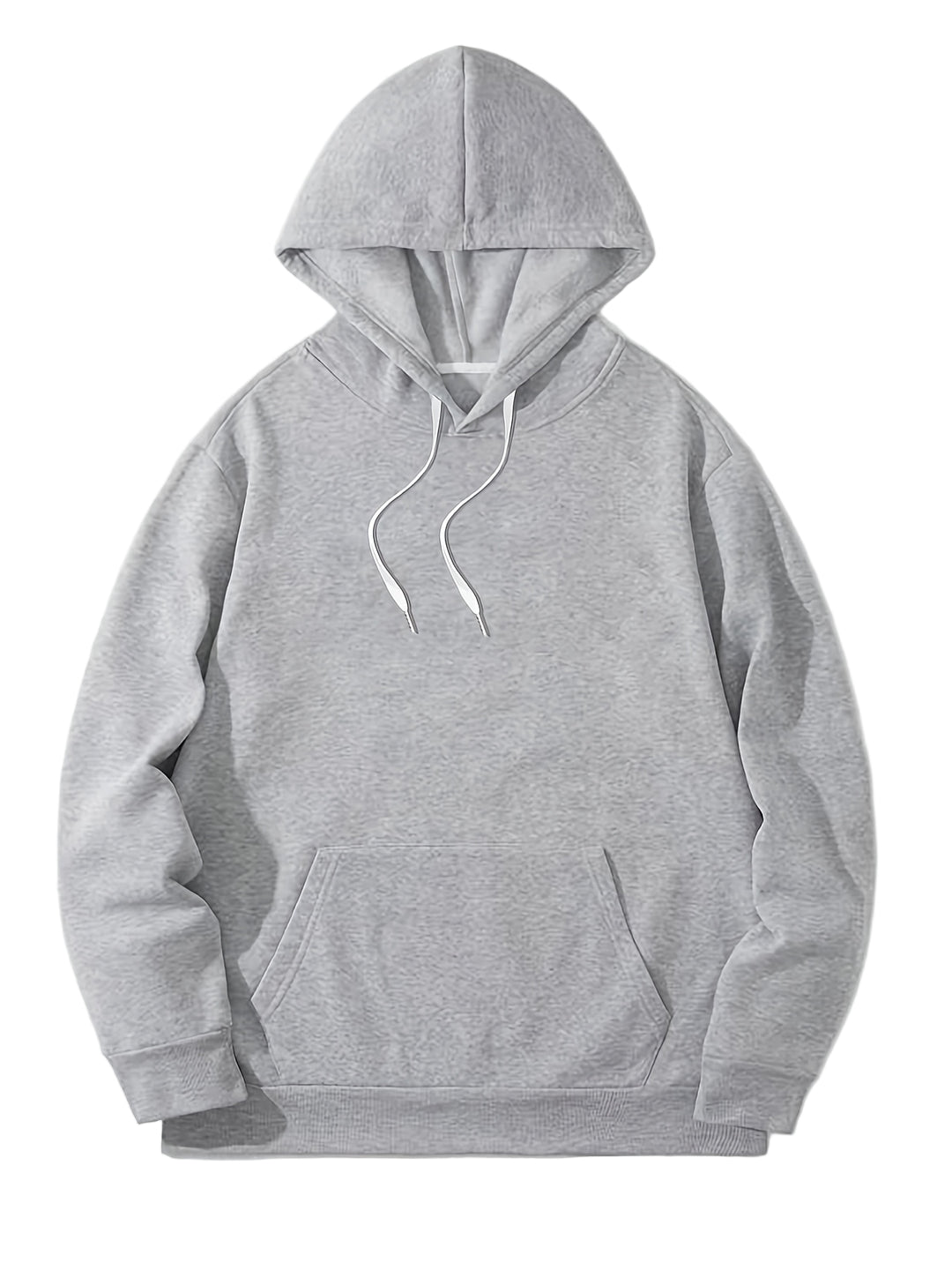 Hettegenser for menn med minimalistisk design 0