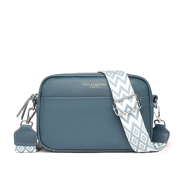 Crossbody-veske i skinn av høy kvalitet