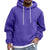 Hoodie Herre med Lommer Mykt Stoff Moderne Design 7