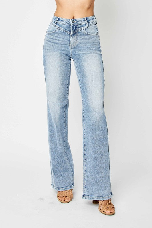 Høyt liv Retro Jeans Medium Denim 1