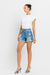 Høyt liv Rolled Cuff Shorts Denim 1