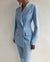 Dame Blazer og Bukser Sett Elegant Design Høykvalitetsstoffer-2