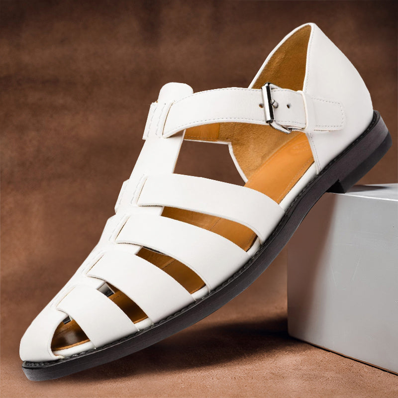 Variant image for Herre Sandaler Elegant Lær Slitesterk Design-1