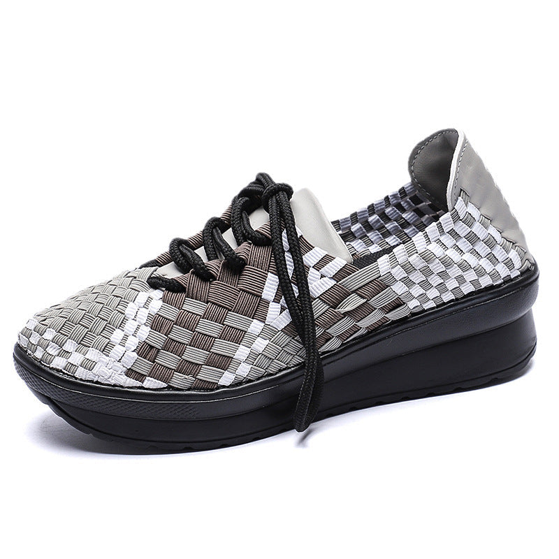 Joggesko Dame Flettet Design for Komfort og Stil 5