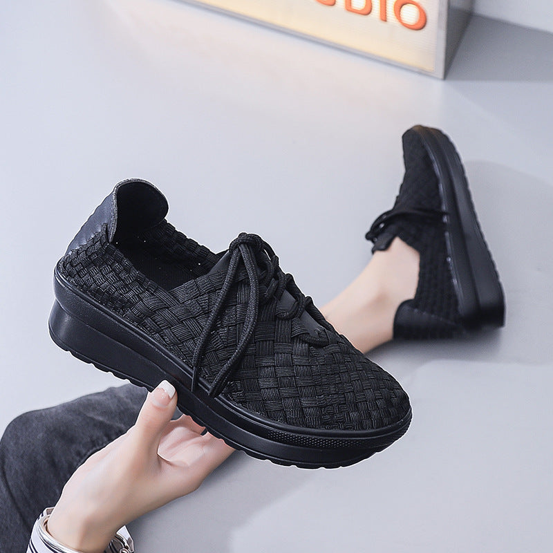 Joggesko Dame Flettet Design for Komfort og Stil 6