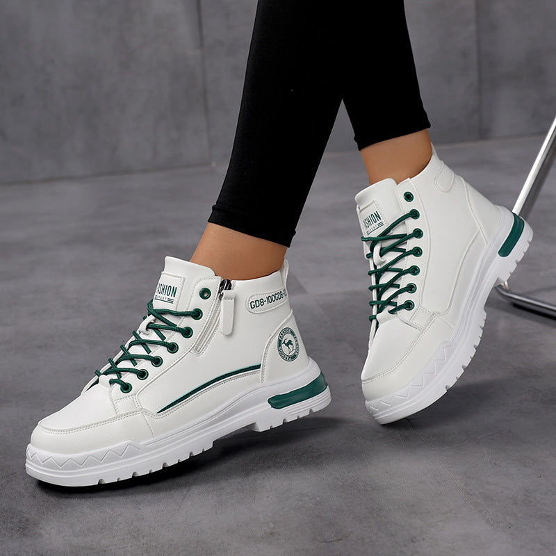 Joggesko Dame High-Top med Snøring for Urban Livsstil 1