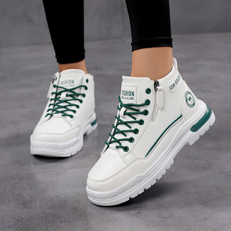 Joggesko Dame High-Top med Snøring for Urban Livsstil 4