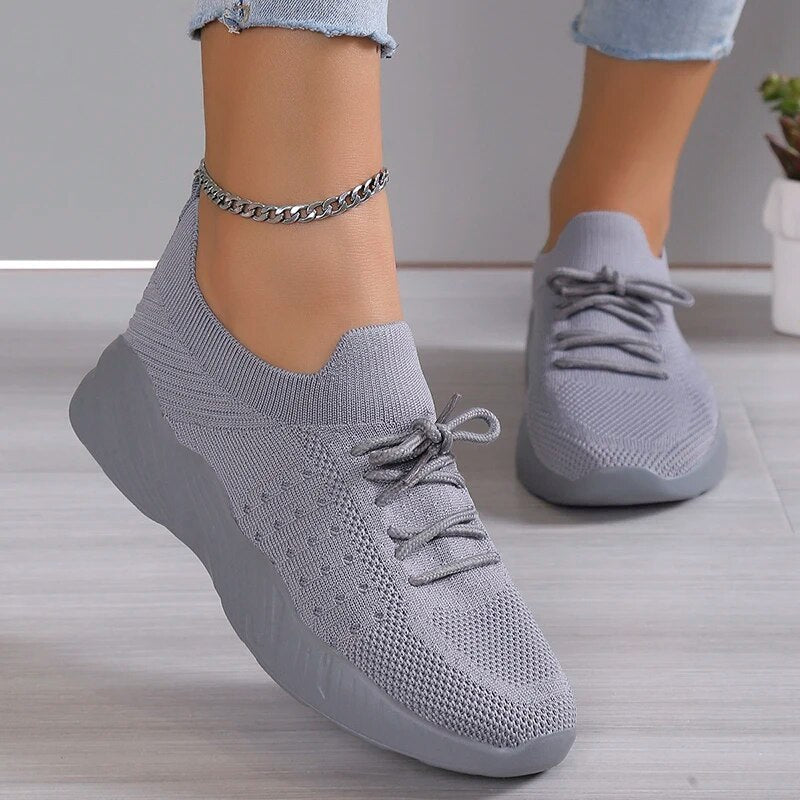 Joggesko Dame Lettvektet Mesh Design For Trening Og Fritid 2