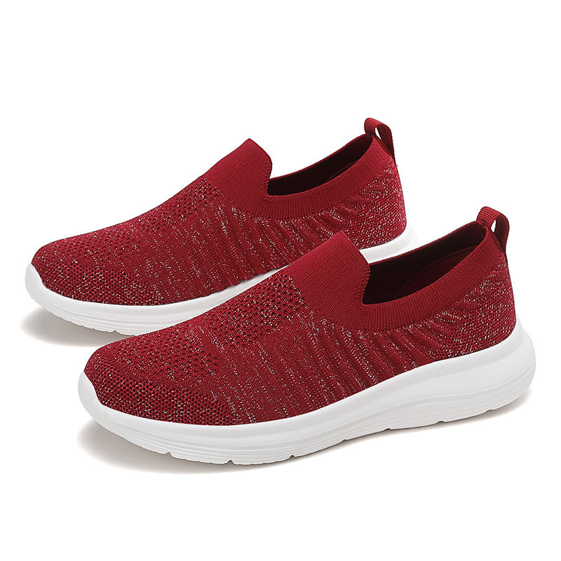 Joggesko Dame Slip-On Moderne Design med Dempende Såle 4