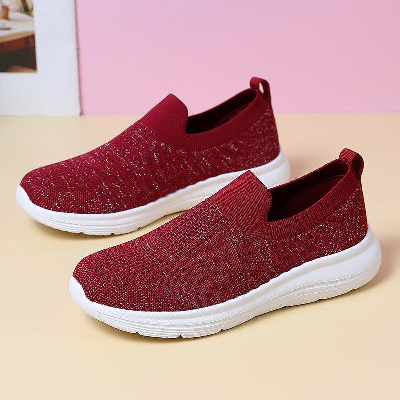 Joggesko Dame Slip-On Moderne Design med Dempende Såle 6