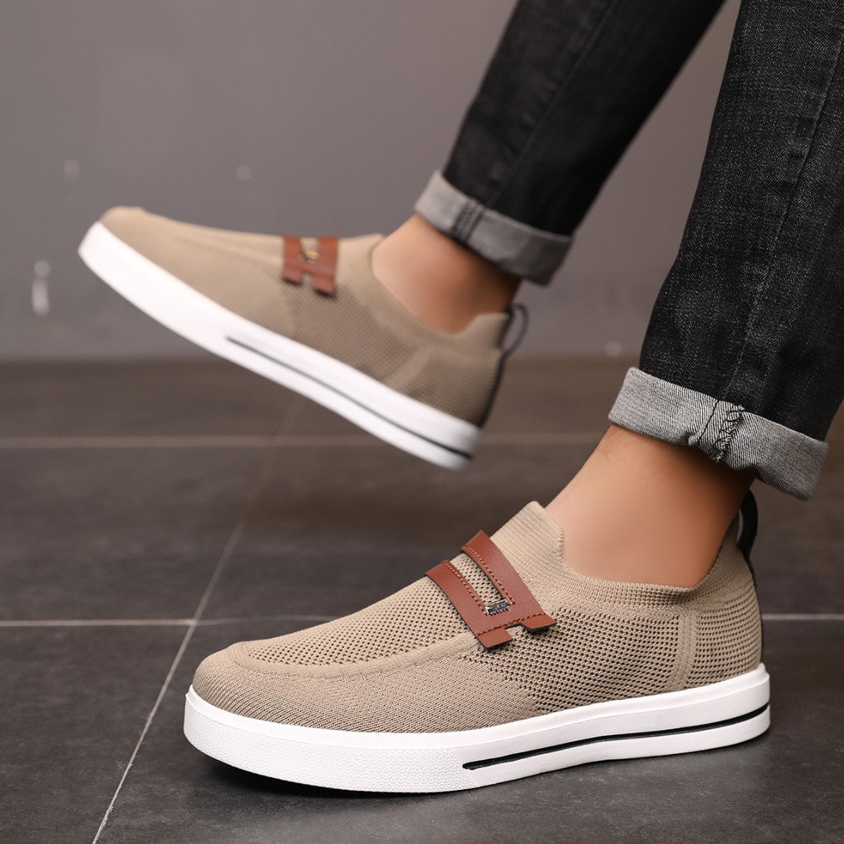 Joggesko Dame Slip-On Pustende Design 3