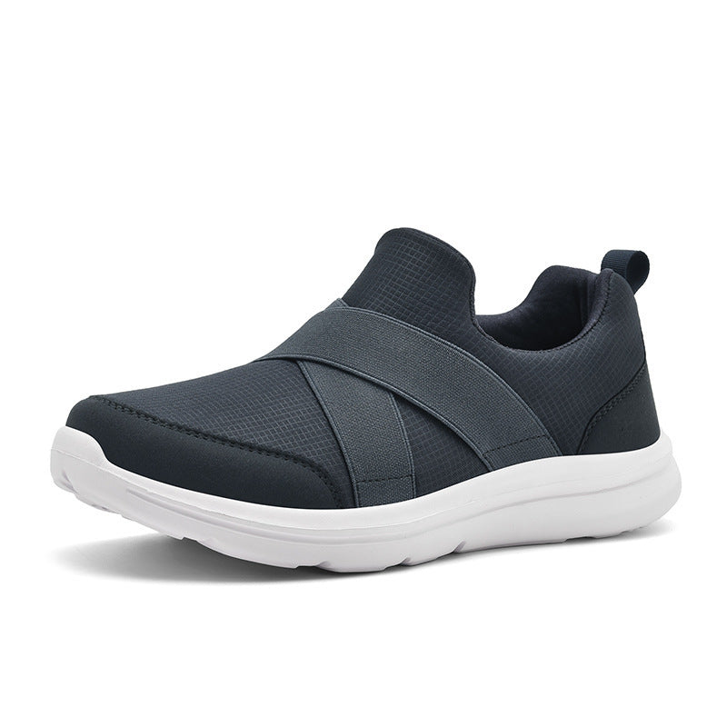 Joggesko Dame Slip-On med Elastisk Overdel og Sklisikker Såle 5