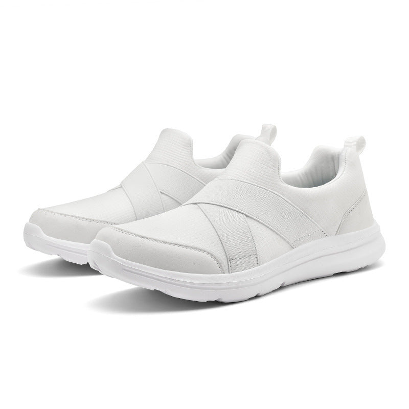 Joggesko Dame Slip-On med Elastisk Overdel og Sklisikker Såle 6