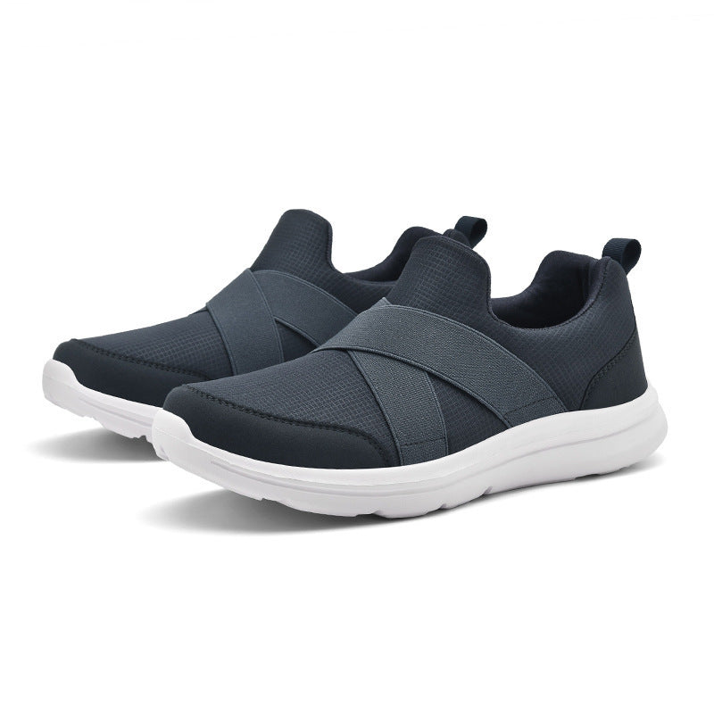 Joggesko Dame Slip-On med Elastisk Overdel og Sklisikker Såle 8