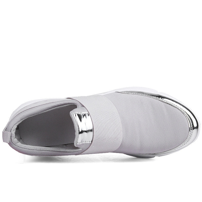 Joggesko Dame Slip-On med Trendy Design og Fleksibel Såle 5