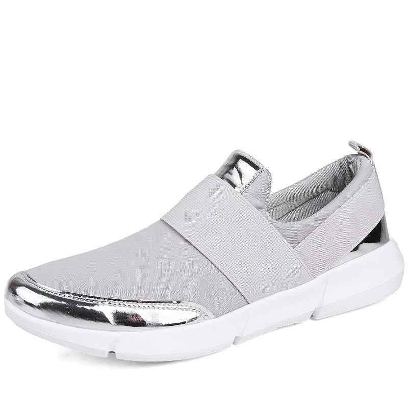 Joggesko Dame Slip-On med Trendy Design og Fleksibel Såle 6