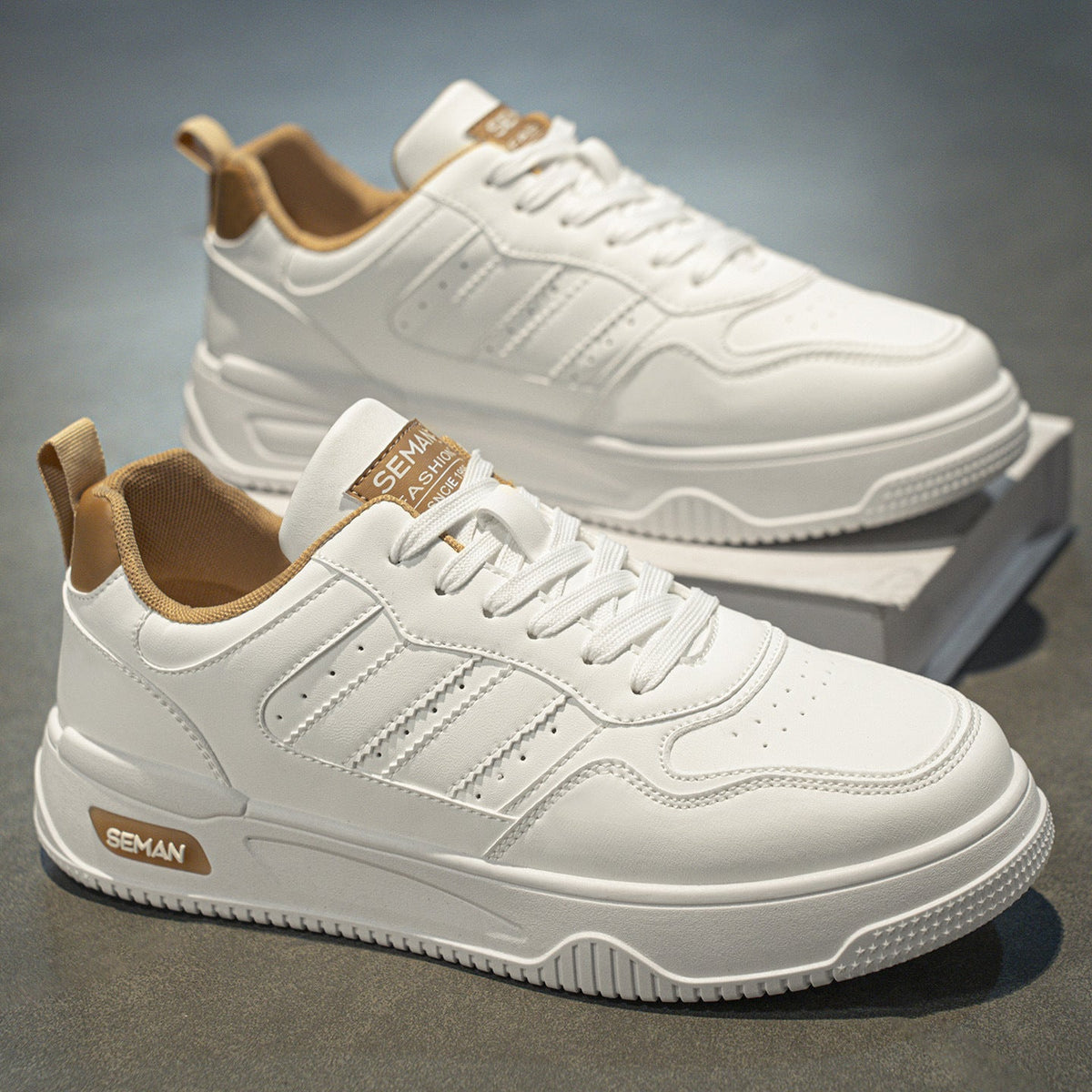Joggesko Dame Sporty Design med Robust Såle og Pustende Fôr 1