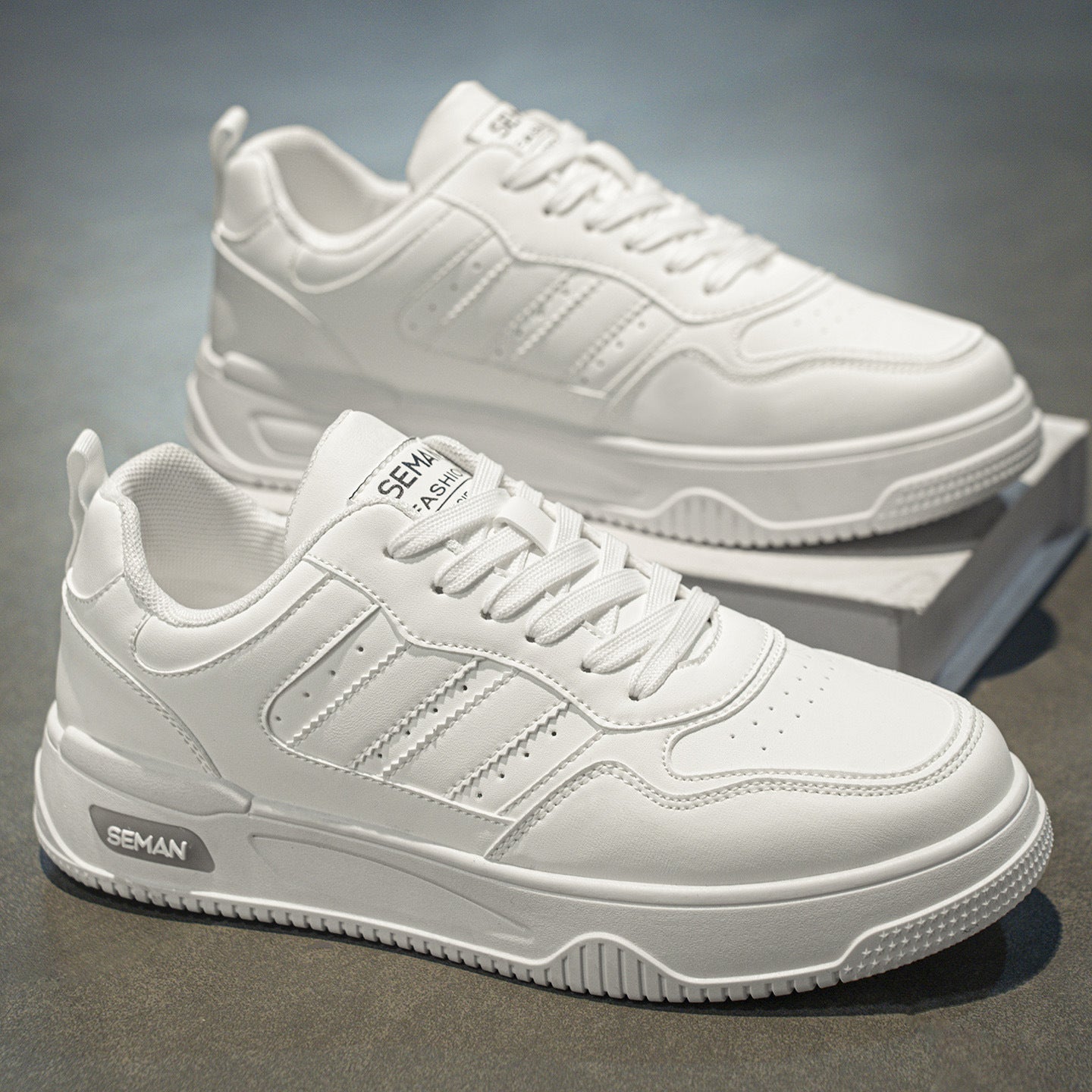 Joggesko Dame Sporty Design med Robust Såle og Pustende Fôr 6