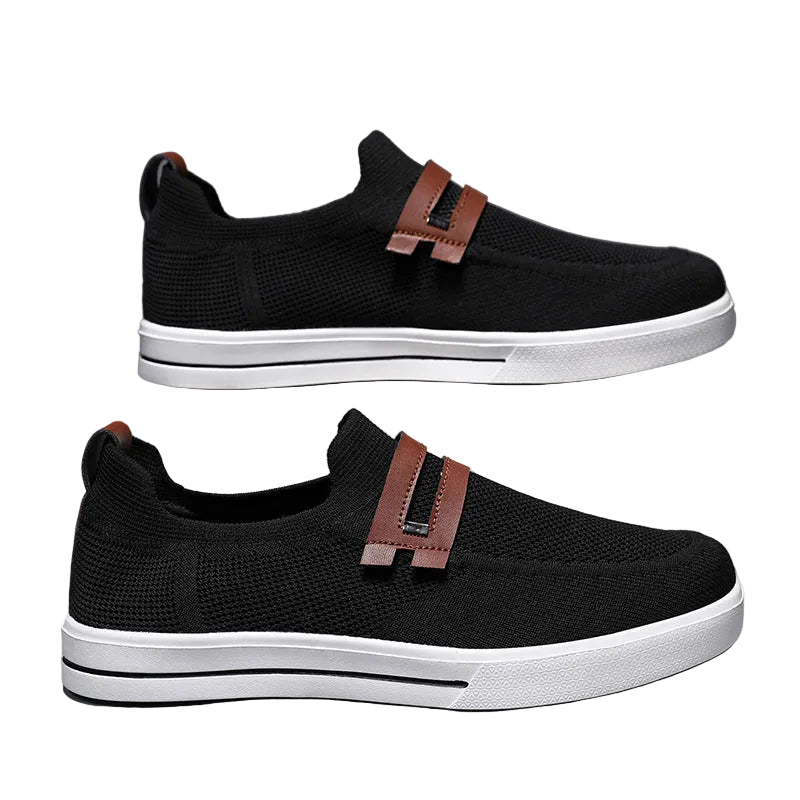 Joggesko menn Slip-On Pustende Design 0
