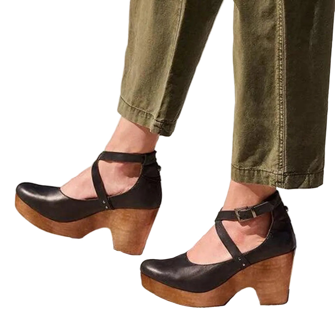 Kilehæler for Kvinner med Lukket Tå og Stabil Hæl 0