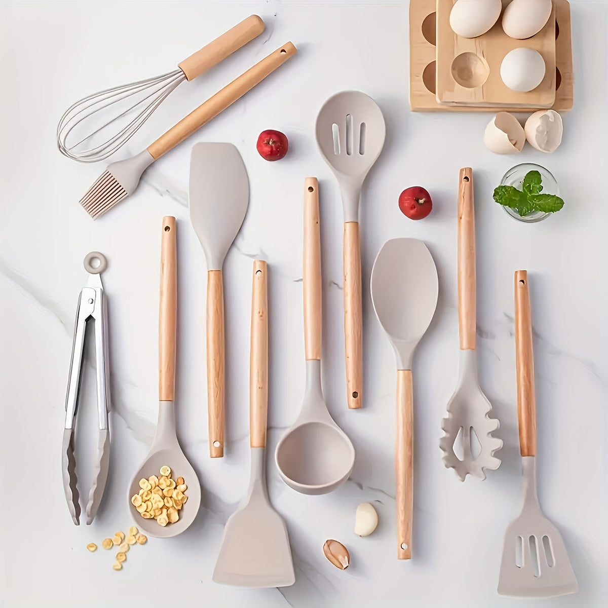 Kjøkkenredskapssett 12 Deler Ergonomisk Design 2
