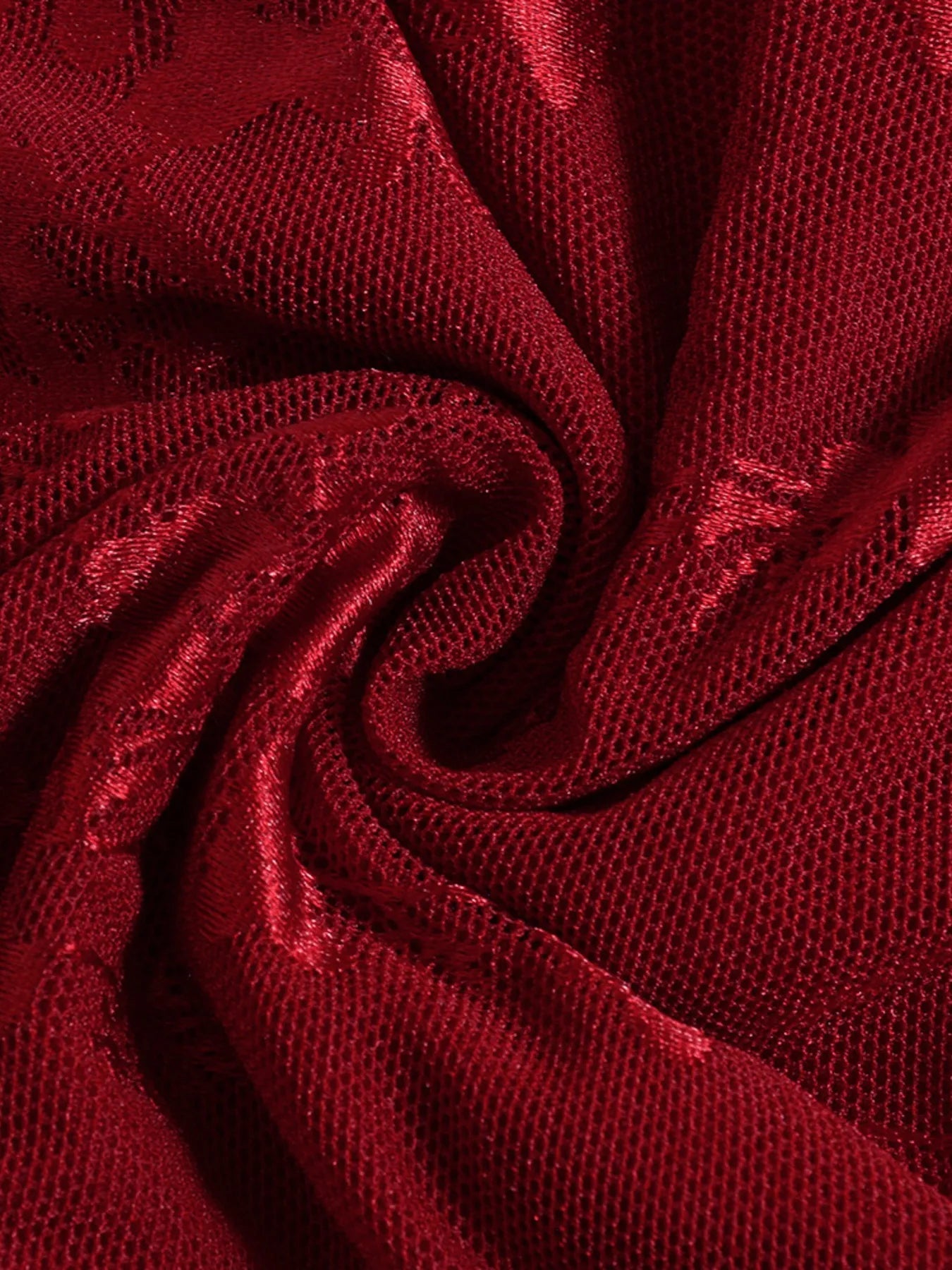 Kjoler Dame Avdekkede Skuldre Rynket Polyester Sommerkjole 6