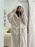 Kvinne Badjas Komfortabel Fleece 1