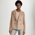 Kvinne Blazer Frakk Strikket Materiale 1