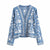 Kvinne Bluse Boho Denim Avslappet Passform 0