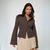 Kvinne Bluse Retro Stil Slim-Fit 1
