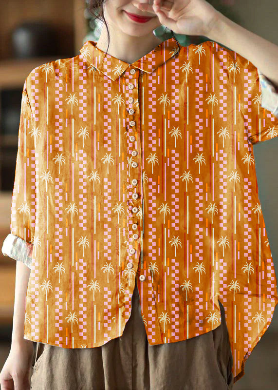 Kvinne Bluse med Peter Pan Krage og Lange Ermer 6