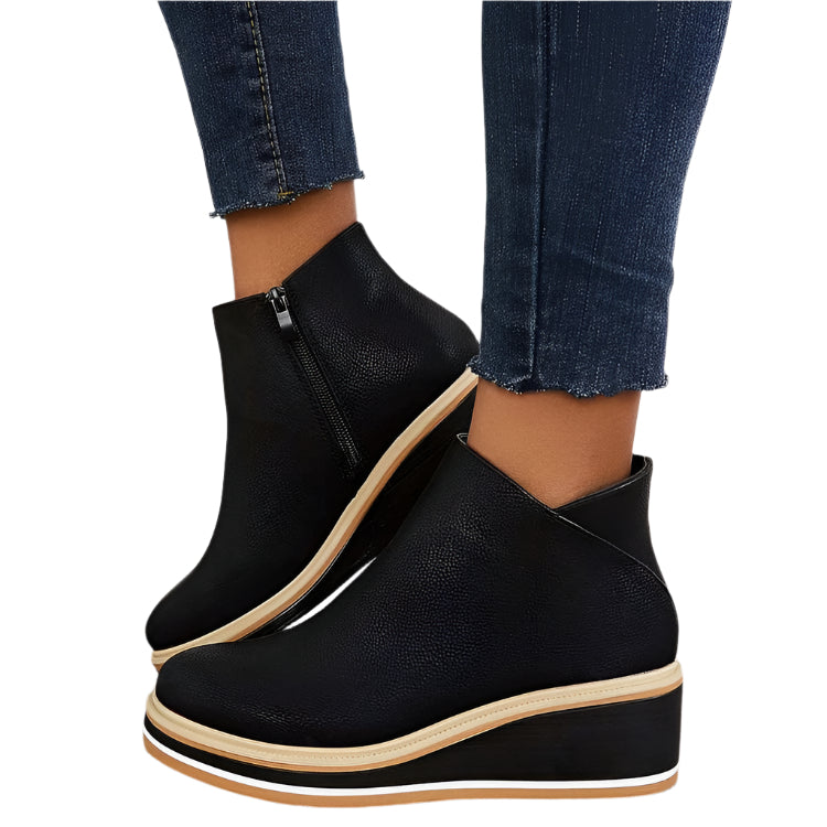 Kvinne Boots med Ullfôr og Lett Design 0
