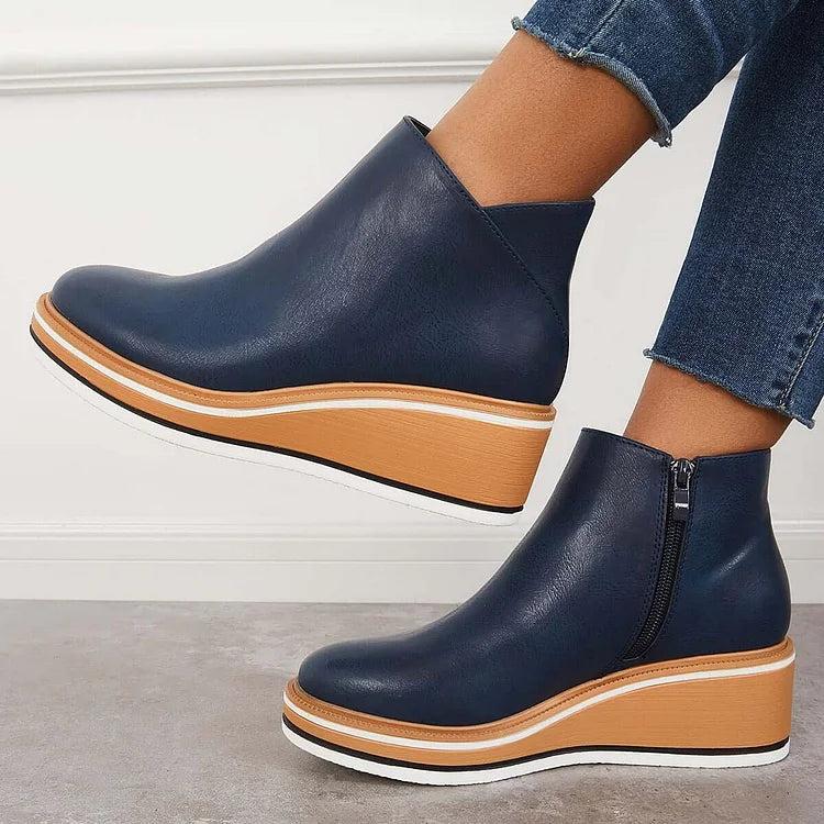 Kvinne Boots med Ullfôr og Lett Design 6